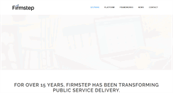 Desktop Screenshot of firmstep.com